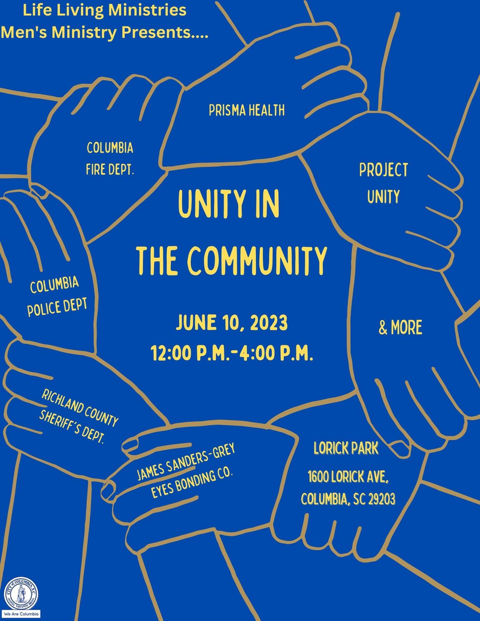 Unity In The Community City Of Columbia Columbia SC   Unity In The Community 3 1 1 