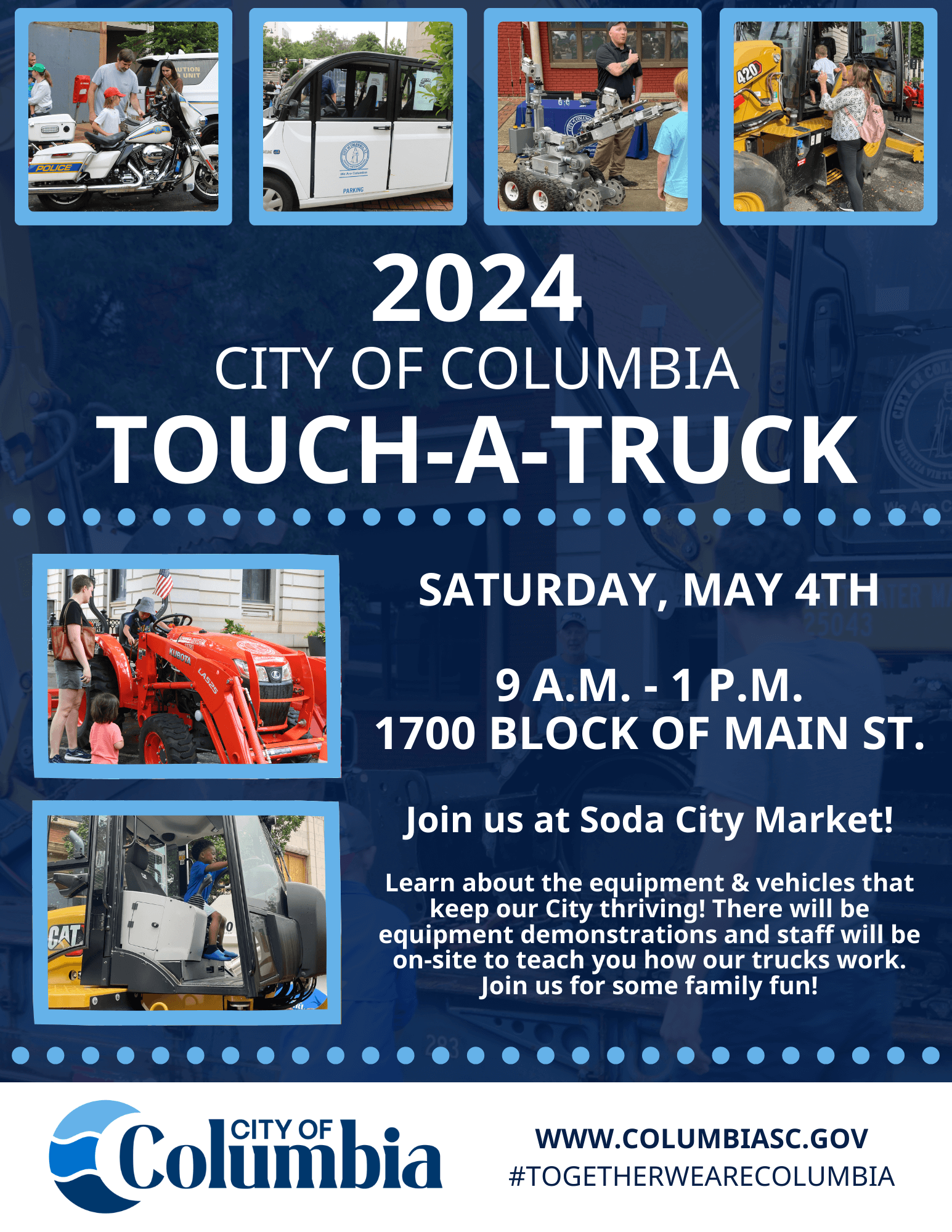 2024 City of Columbia Touch-A-Truck Event is Back at Soda City - City ...
