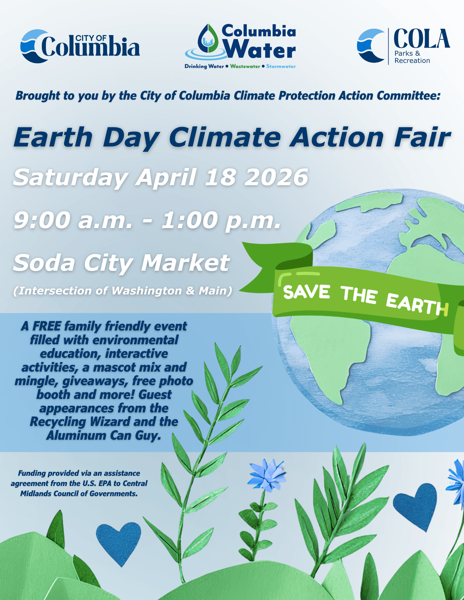 City of Columbia to Host Earth Day Climate Action Fair - City of ...