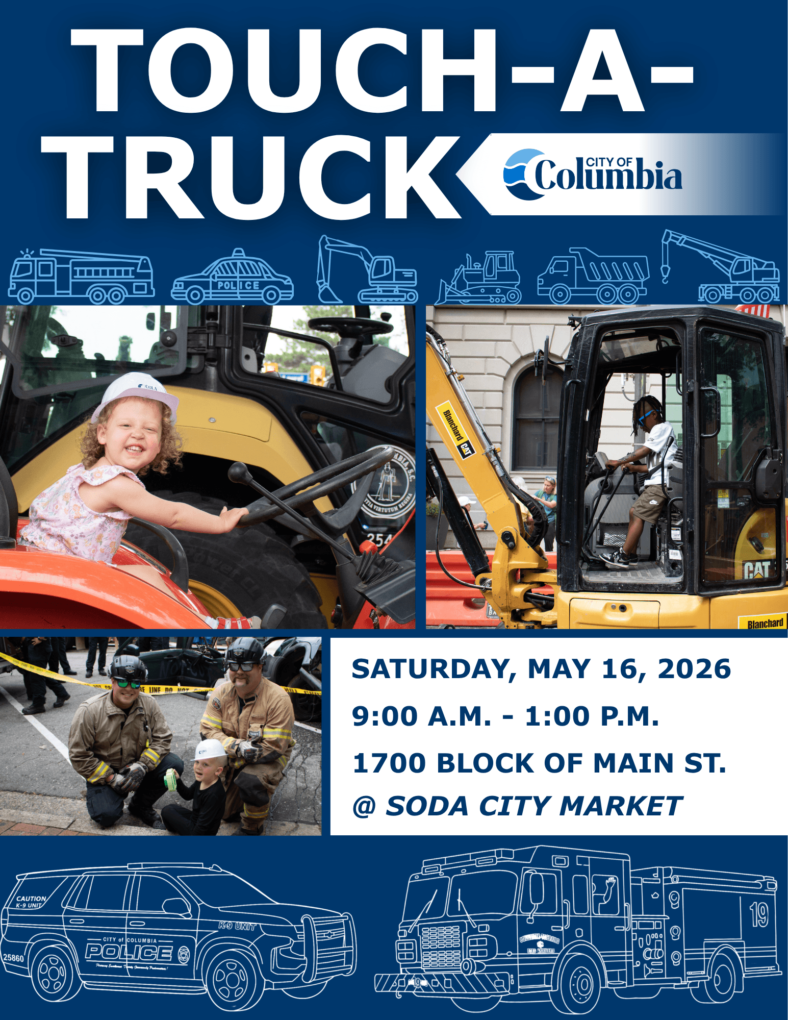 2026 City of Columbia Touch-A-Truck Event is Back for the Fourth Year ...